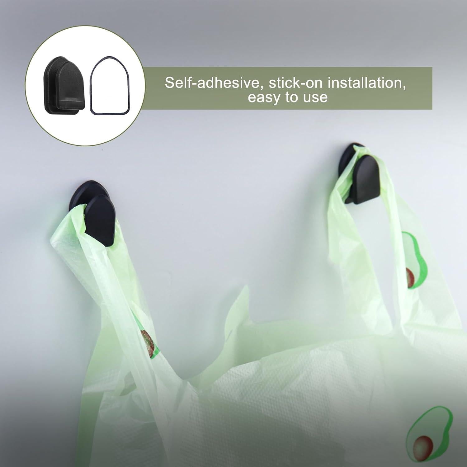 Bolsa de Basura Desechable Klyuqoz 200 Unidades Verde