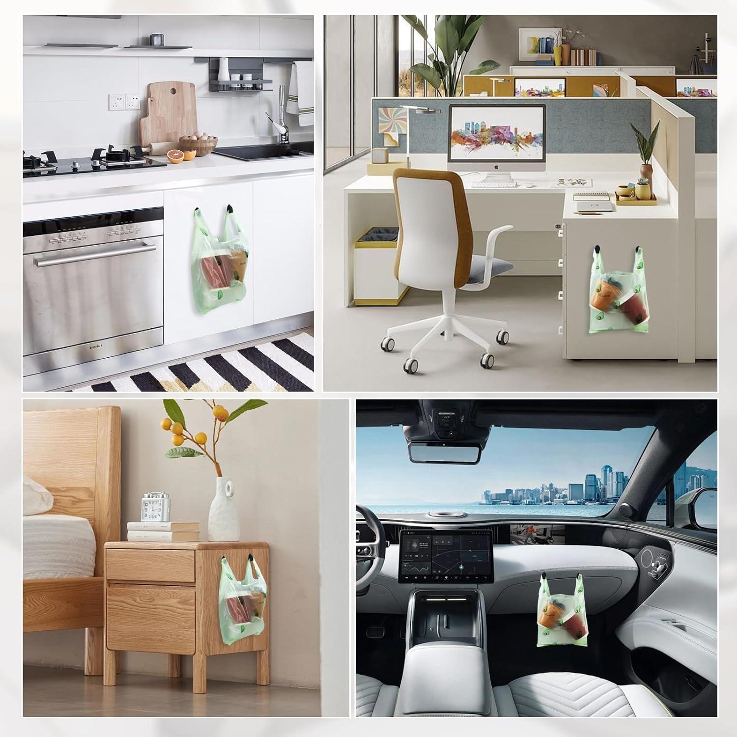 Bolsa de Basura Desechable Klyuqoz 200 Unidades Verde