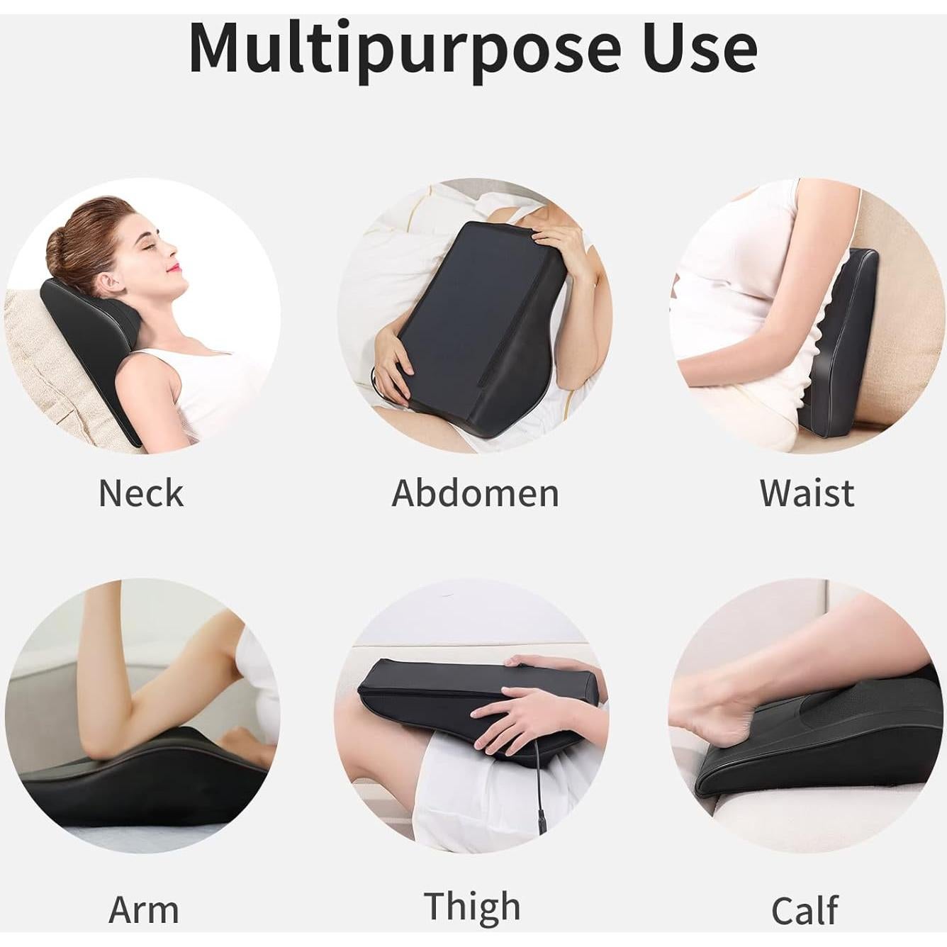 Masajeador de Cuello y Espalda OMASSA R8 con Calor 3D