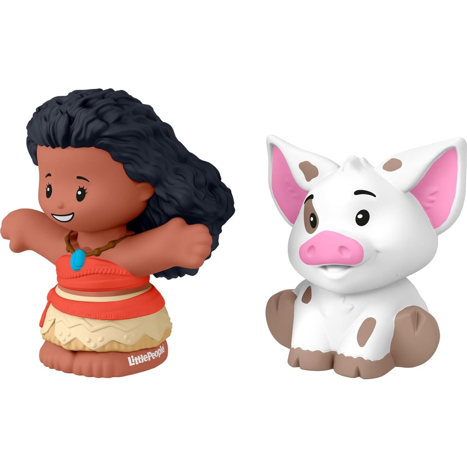 Figuras Moana y Pua Fisher-Price Little People 5,4 cm