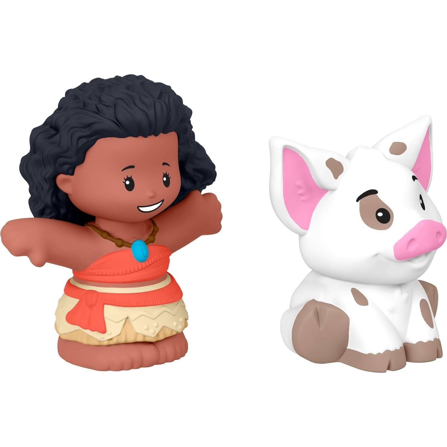 Figuras Moana y Pua Fisher-Price Little People 5,4 cm