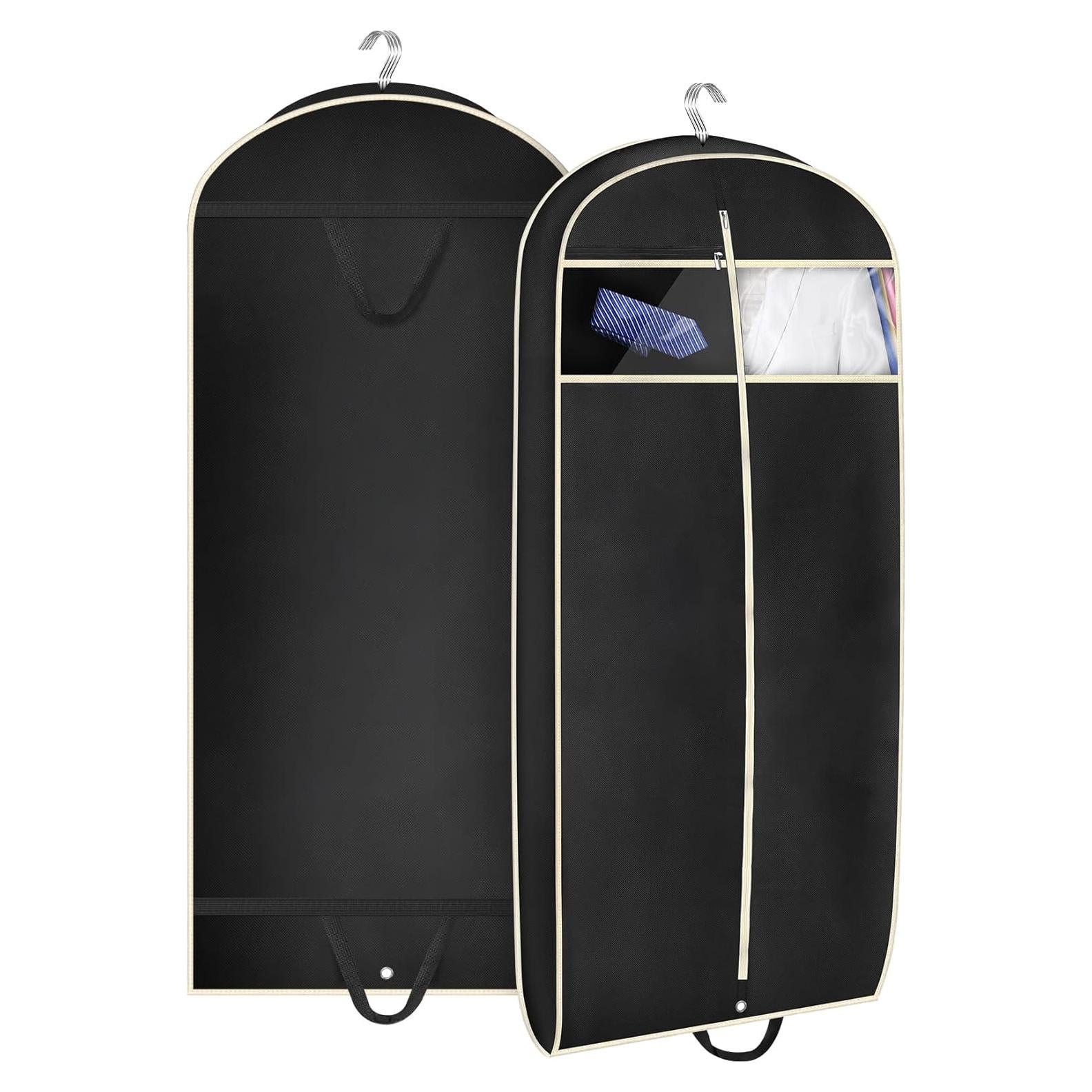 Bolsa de Viaje MISSLO 109cm Negra con Cremallera y Bolsillo