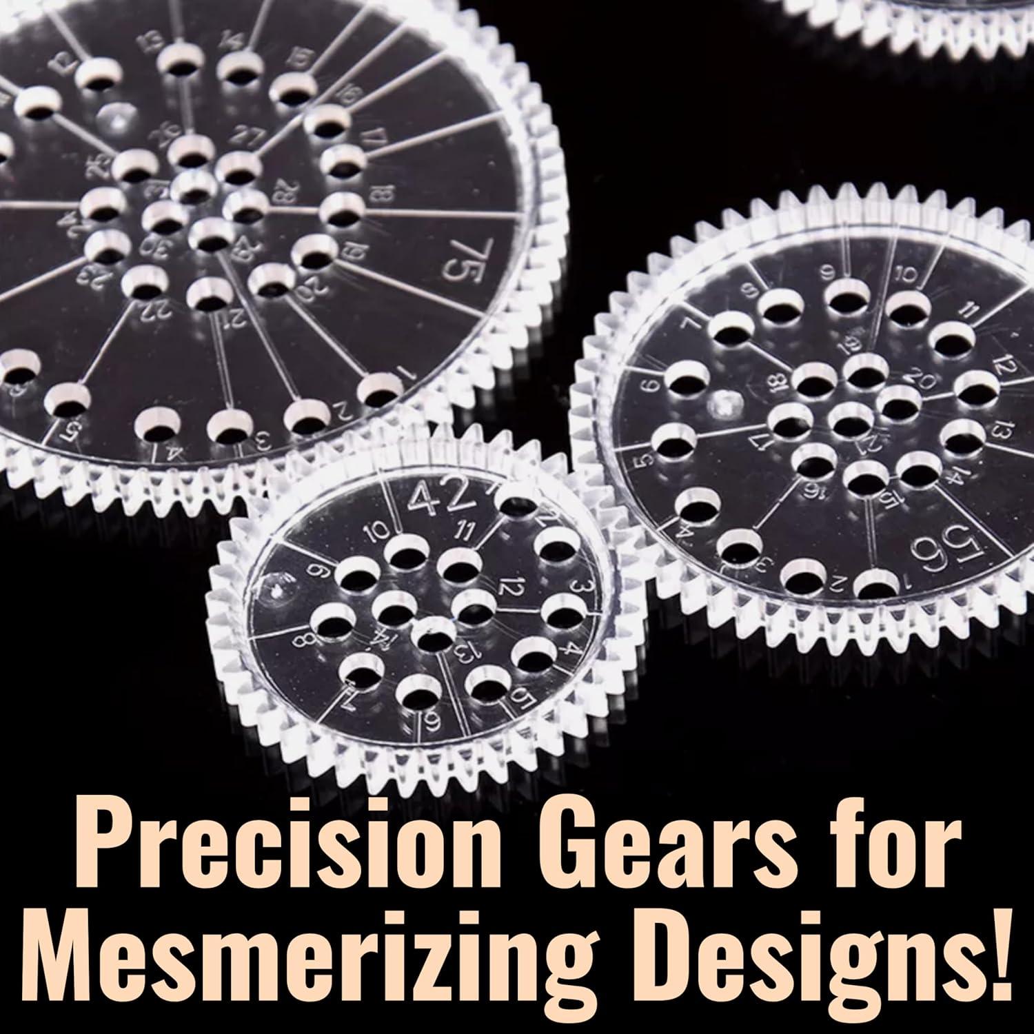 Kit de Dibujo Espiral SHIZAM - 22 Piezas para Todas las Edades