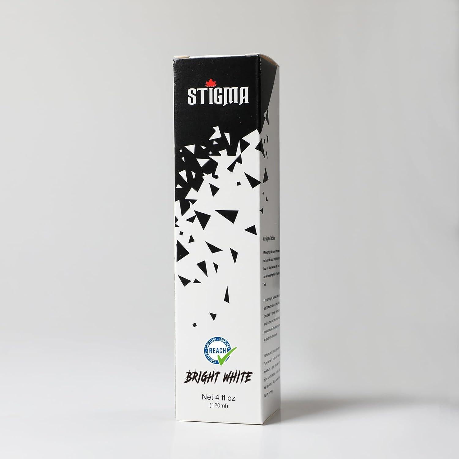 Tinta para Tatuajes STIGMA 120ml Blanco Brillante Pigmento