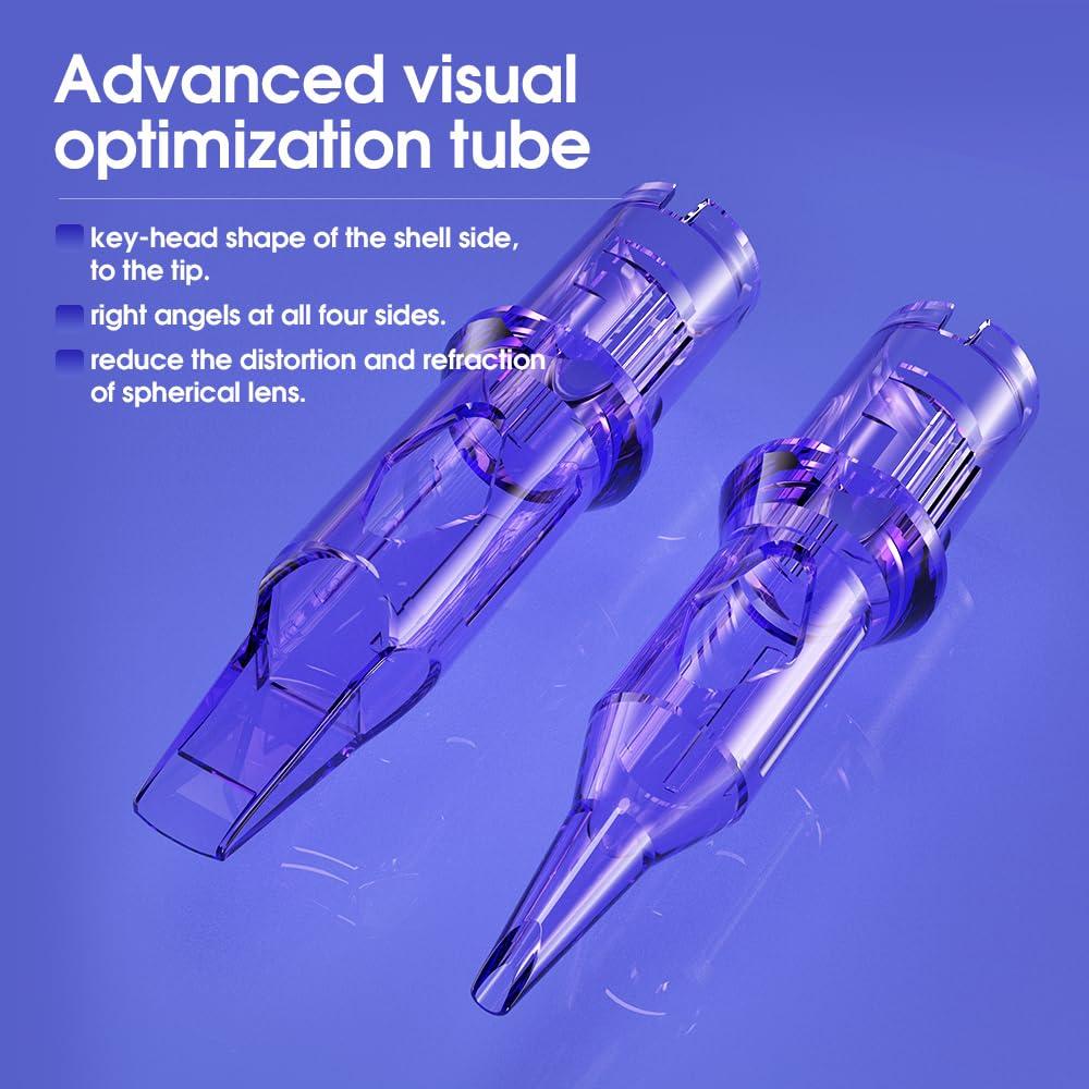 Cartuchos Agujas de Tatuaje Mast Pro 20Pcs 1001RLT Desechables