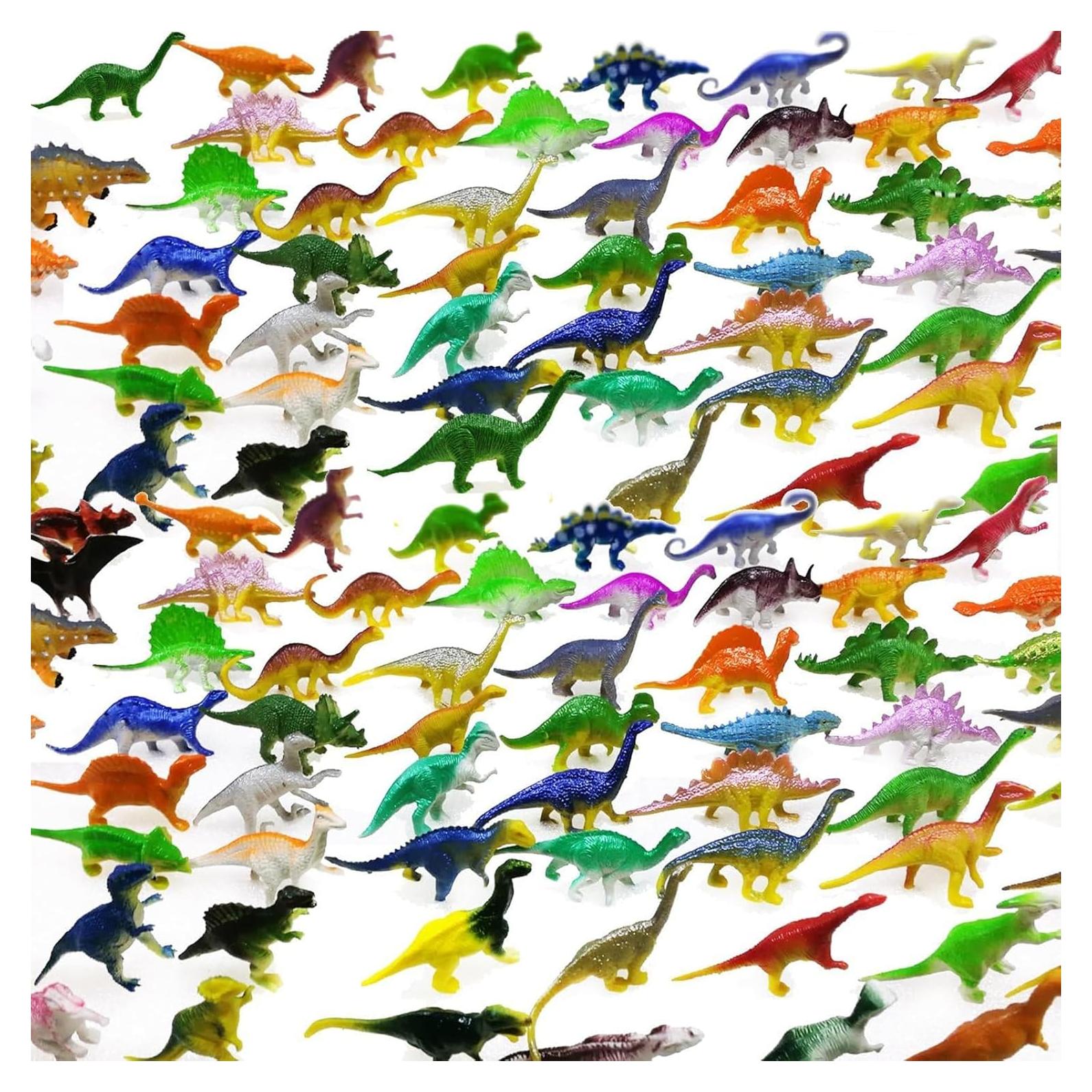 Set de Juguetes de Dinosaurios 78 Piezas Aventura Creativa