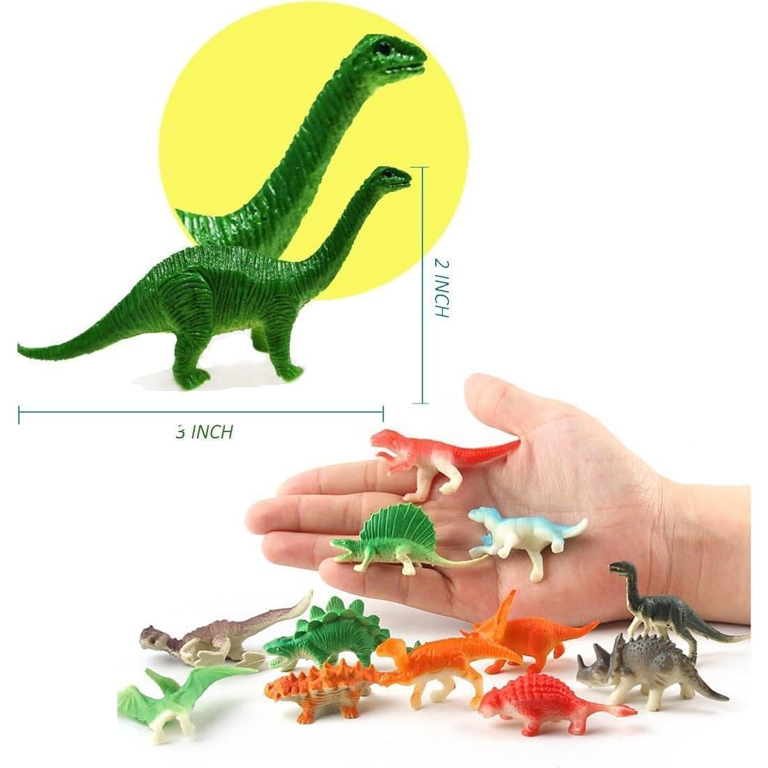 Set de Juguetes de Dinosaurios 78 Piezas Aventura Creativa