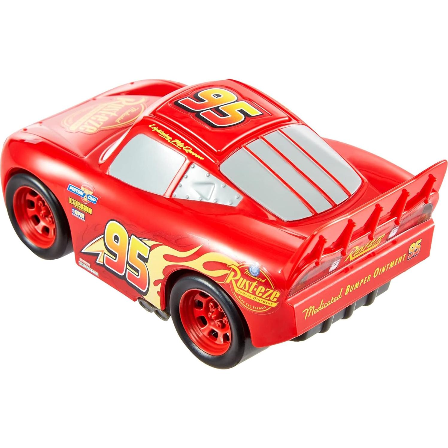 Juguete Rayo McQueen Track Talker Disney 14 cm con Sonidos