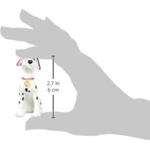 Mini Figura Pongo 101 Dálmatas Disney 6.5 cm Pintada a Mano