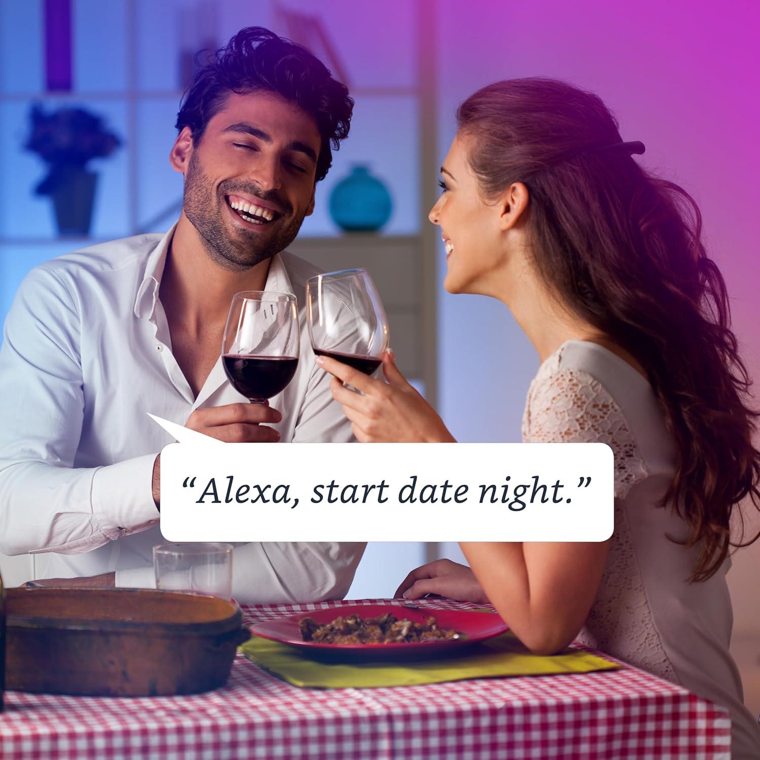 Tira de Luz LED Inteligente Feit Electric 4.88m RGBW Control Remoto