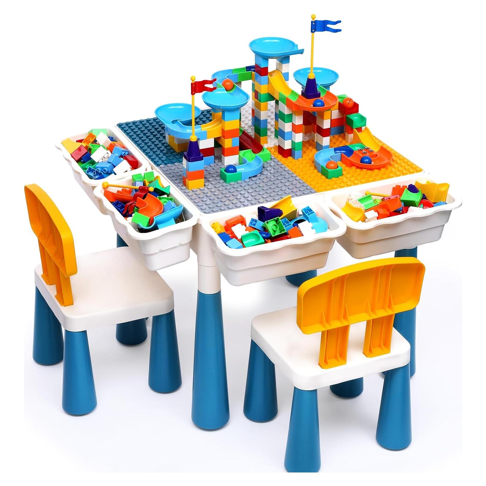 Mesa de Actividades Arscniek 7 en 1 con 152 Piezas