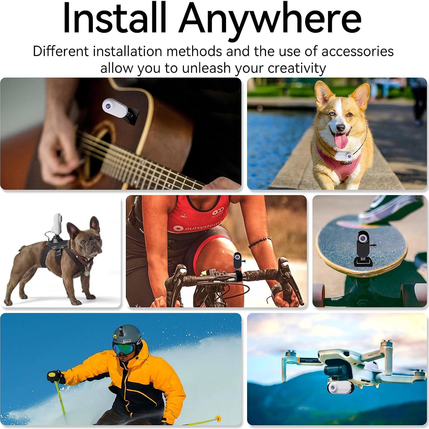 Mini Cámara Corporal Xilecam M300D 1080P con Tarjeta 32GB