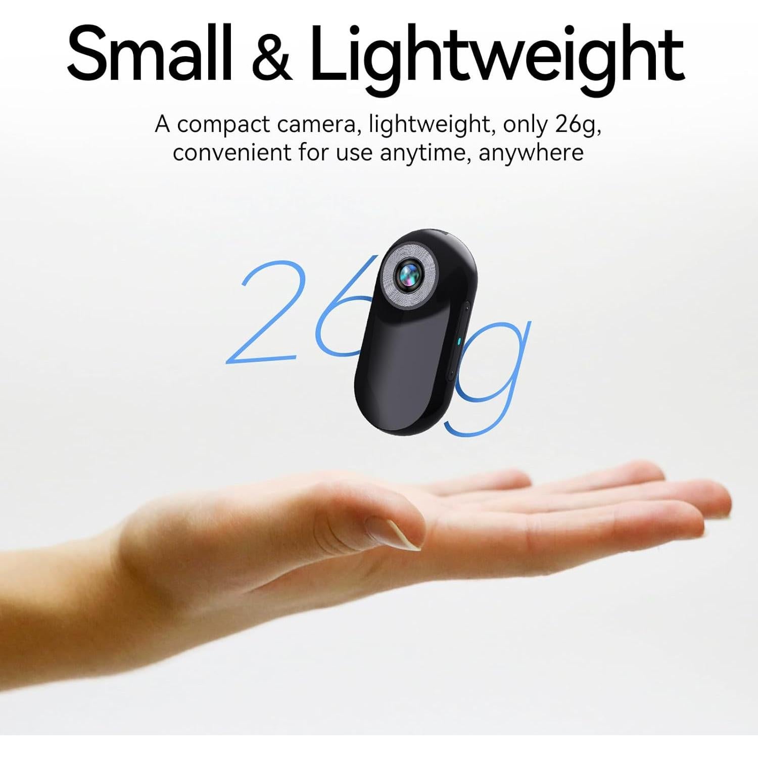 Mini Cámara Corporal Xilecam M300D 1080P con Tarjeta 32GB