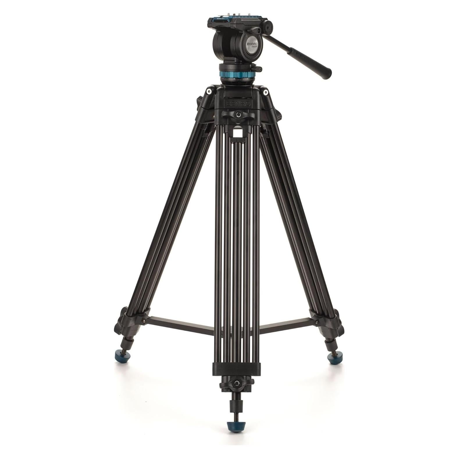 Trípode de Video Benro KH25PC, Carga 6.8 kg, Altura 156 cm