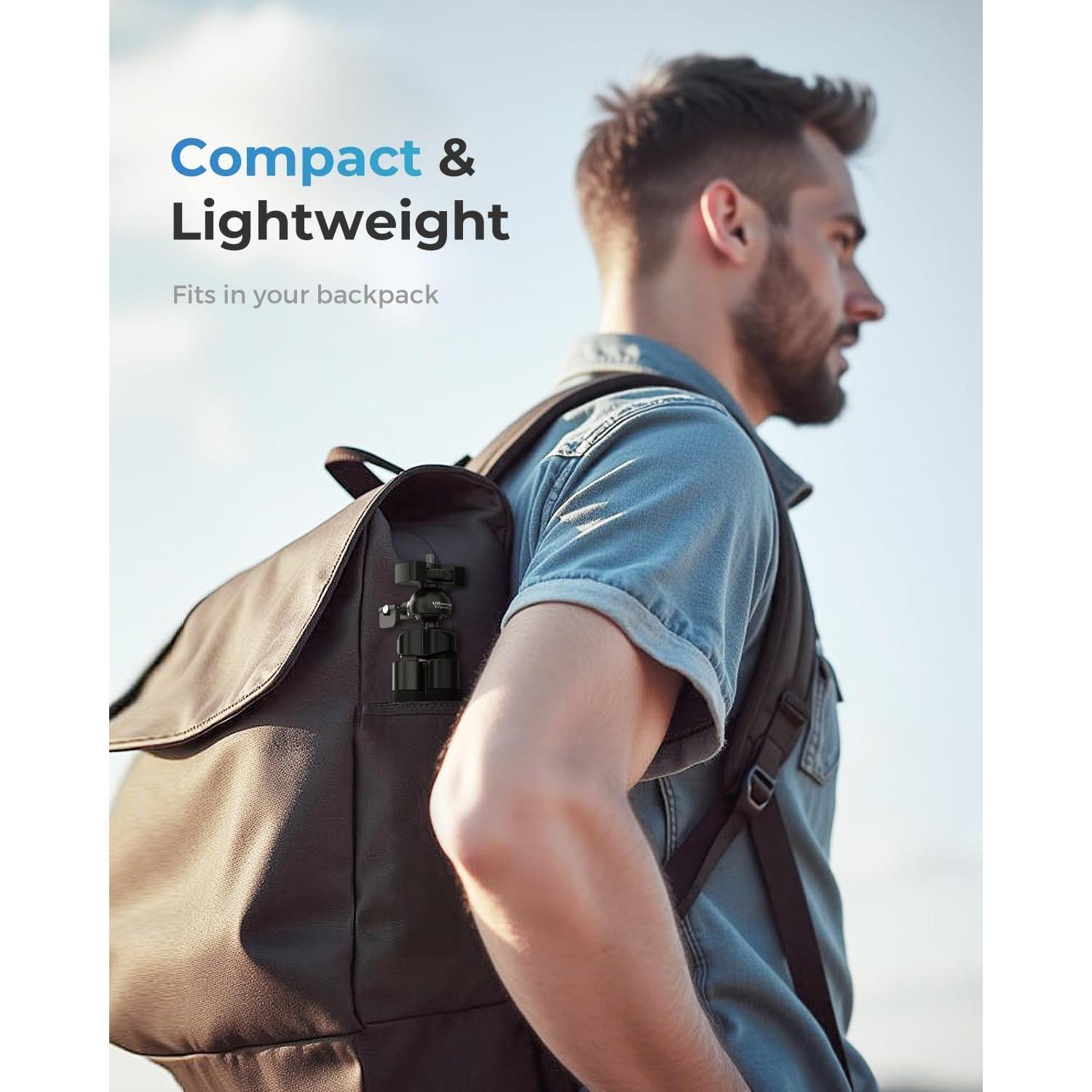 Trípode Flexible Acuvar 6.5" para Cámaras GoPro - Soporte Estable