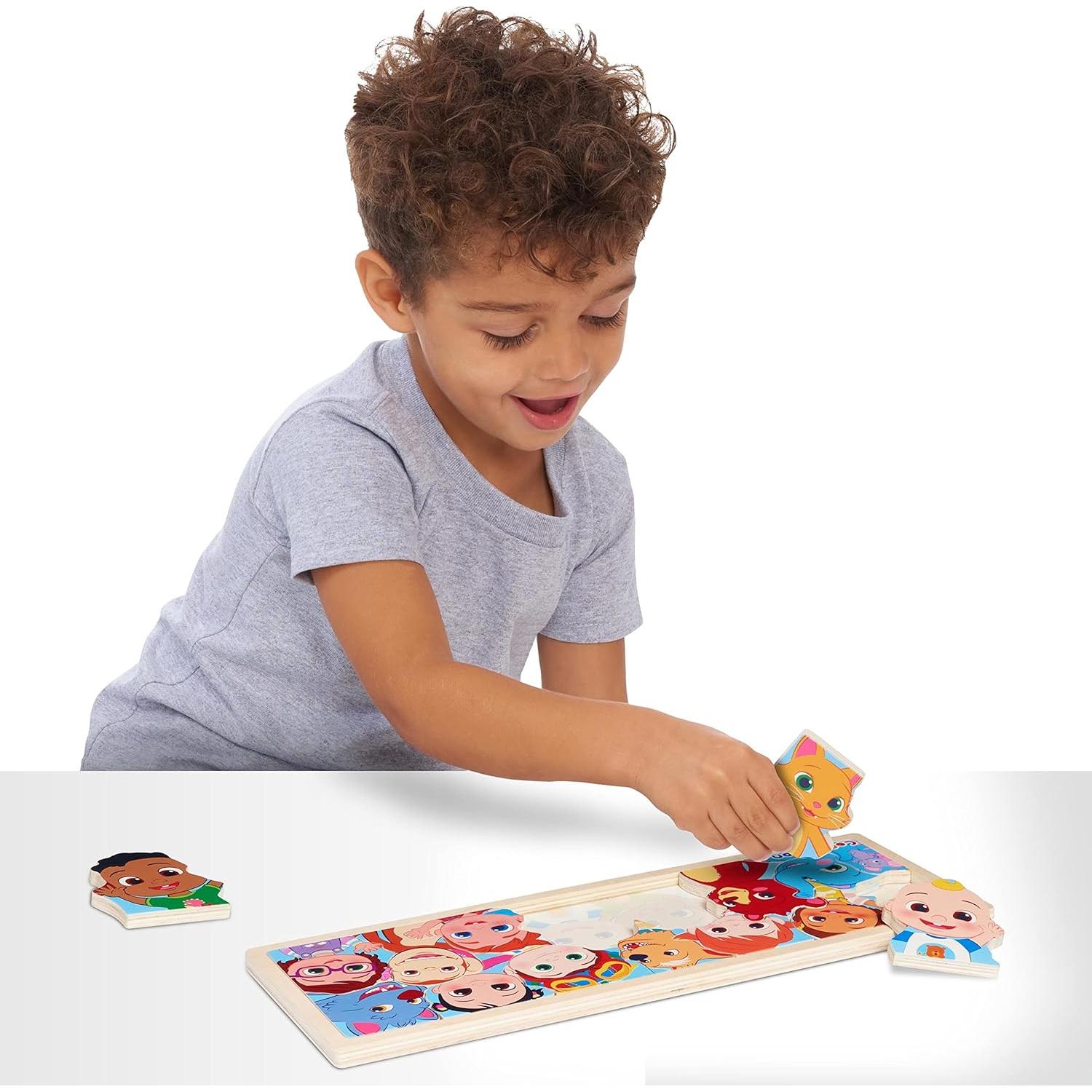 Rompecabezas de Madera CoComelon 15 Piezas 42 cm Just Play