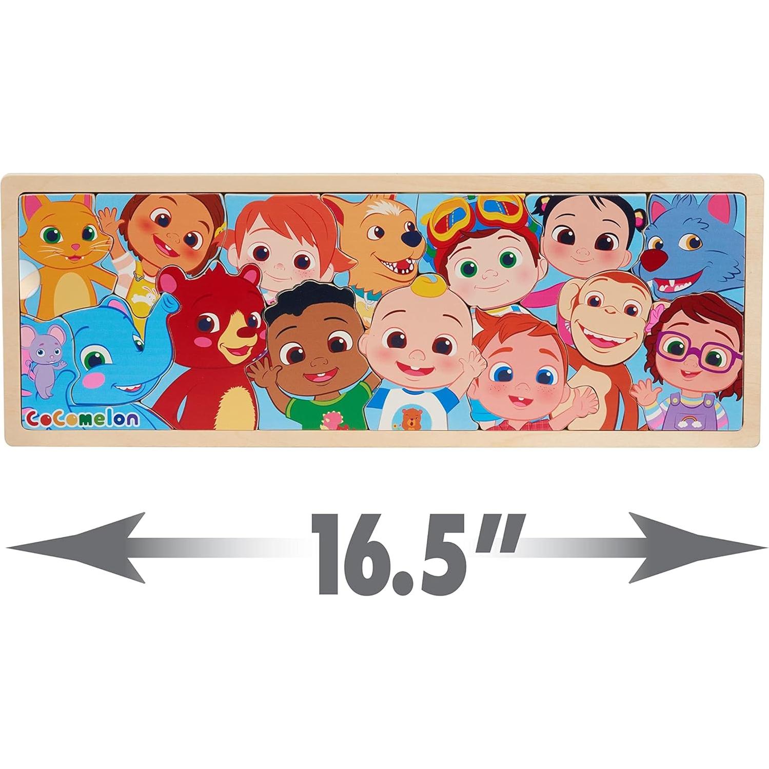 Rompecabezas de Madera CoComelon 15 Piezas 42 cm Just Play