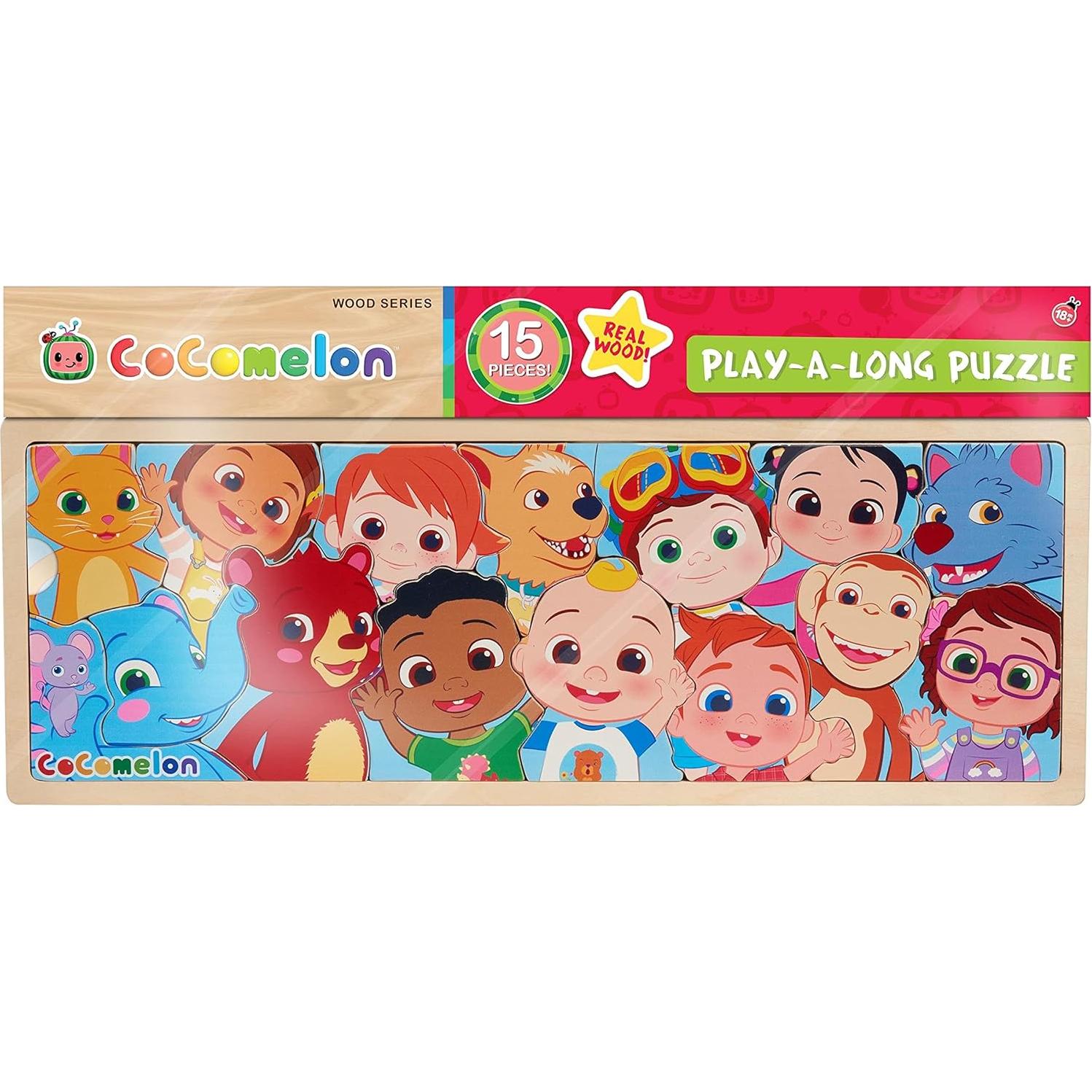 Rompecabezas de Madera CoComelon 15 Piezas 42 cm Just Play