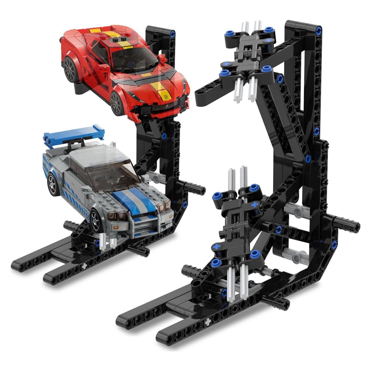 Soporte de Exhibición Lego Speed Champion Mocellence 2 Capas
