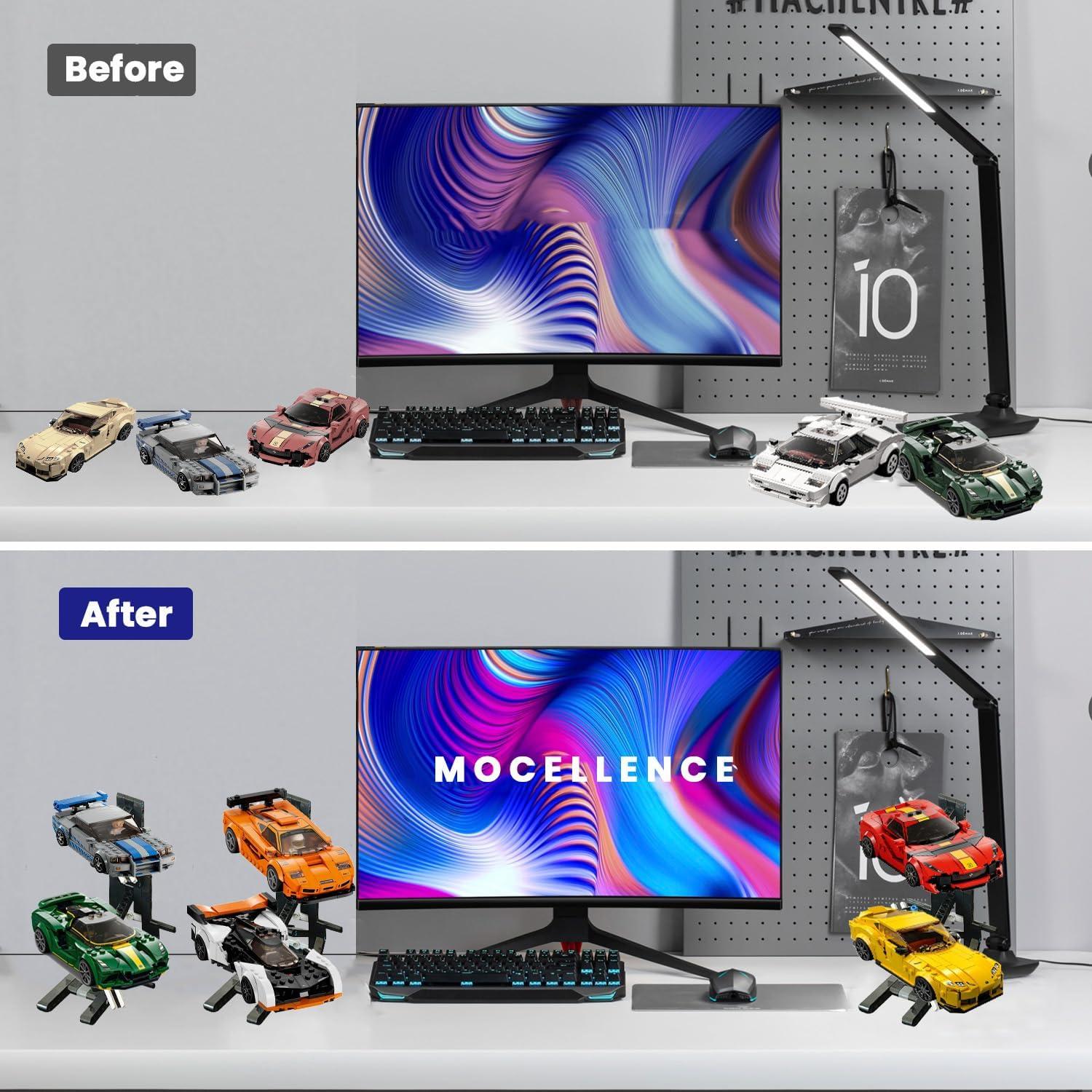 Soporte de Exhibición Lego Speed Champion Mocellence 2 Capas