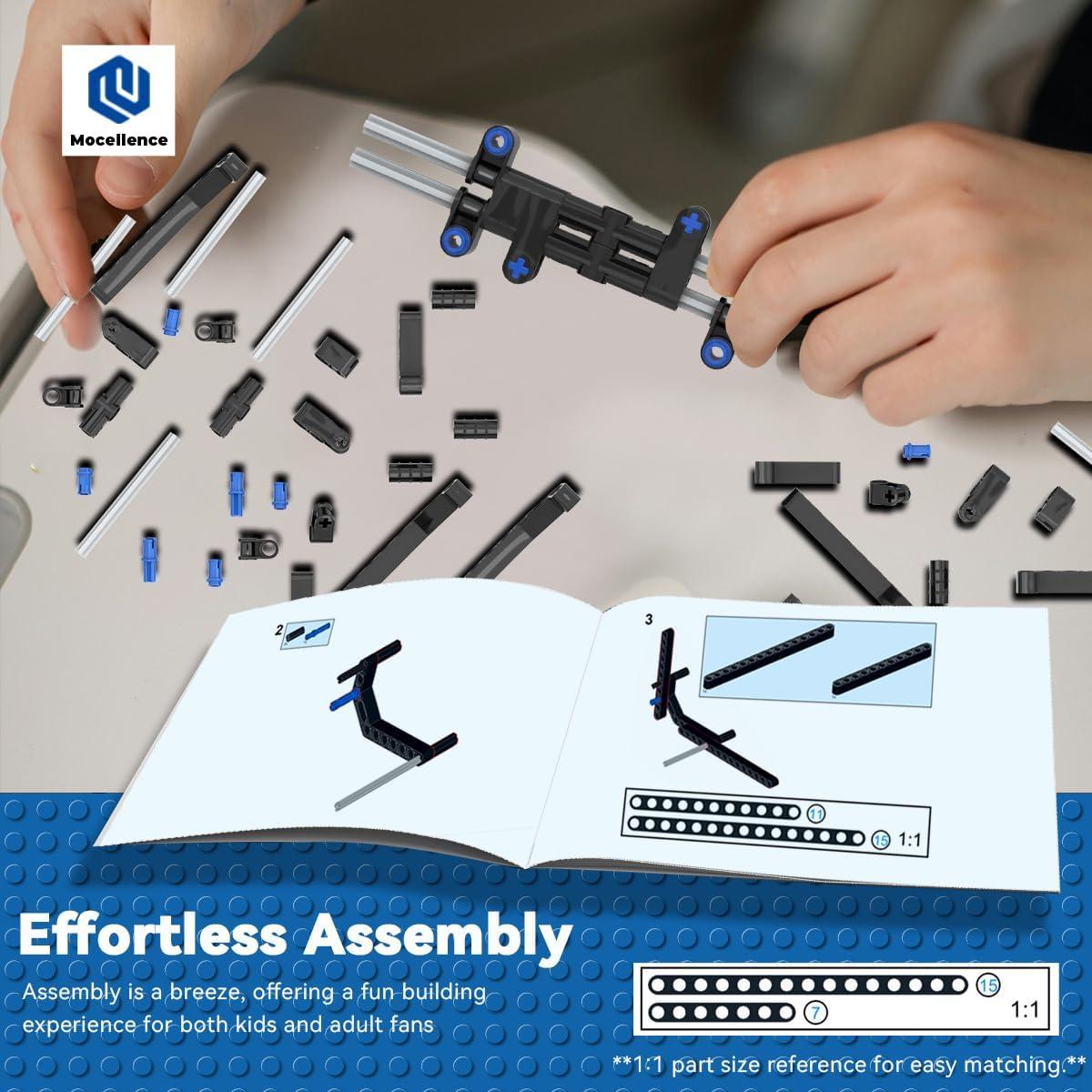 Soporte de Exhibición Lego Speed Champion Mocellence 2 Capas