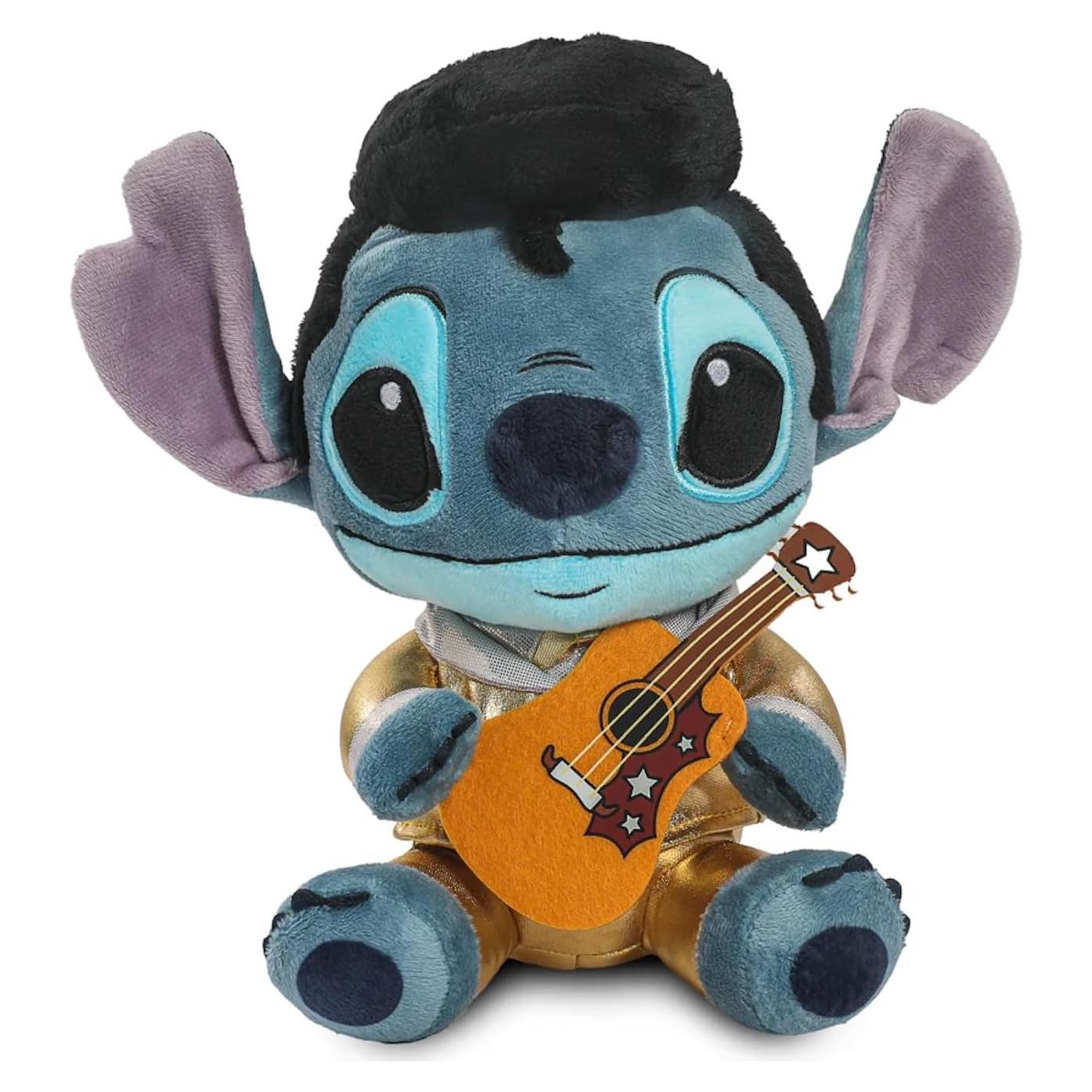 Figura de Peluche Phunny Elvis Stitch Dorado Disney