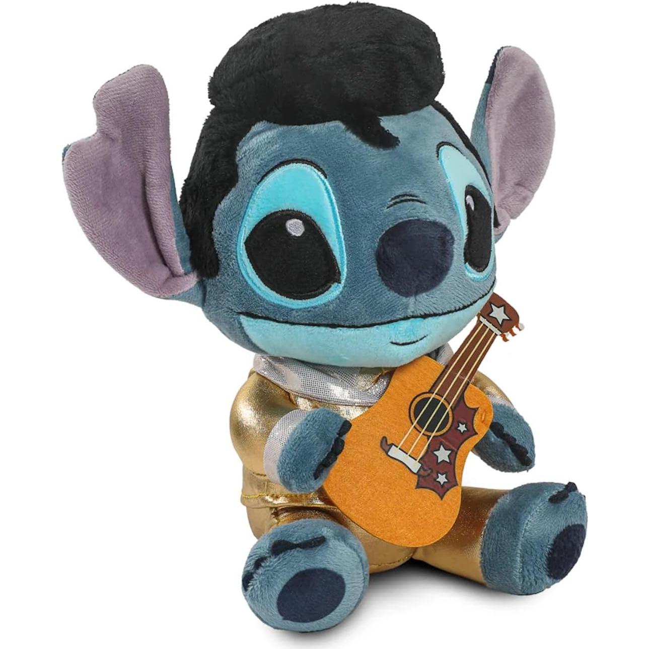 Figura de Peluche Phunny Elvis Stitch Dorado Disney