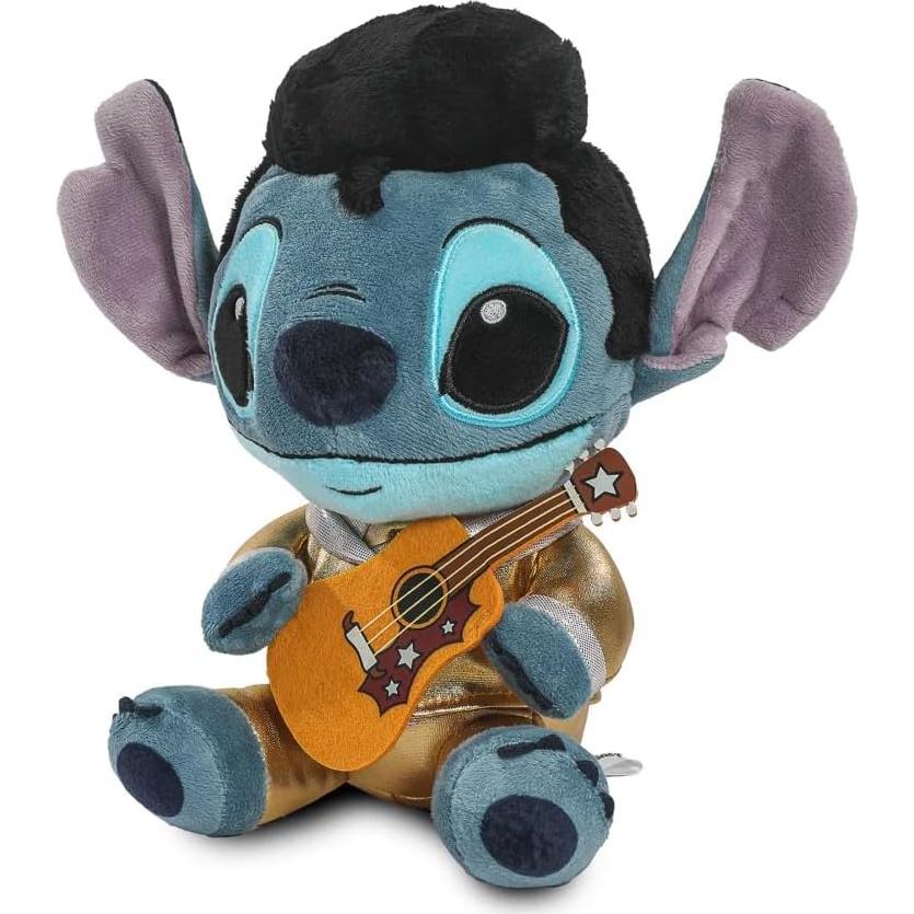 Figura de Peluche Phunny Elvis Stitch Dorado Disney