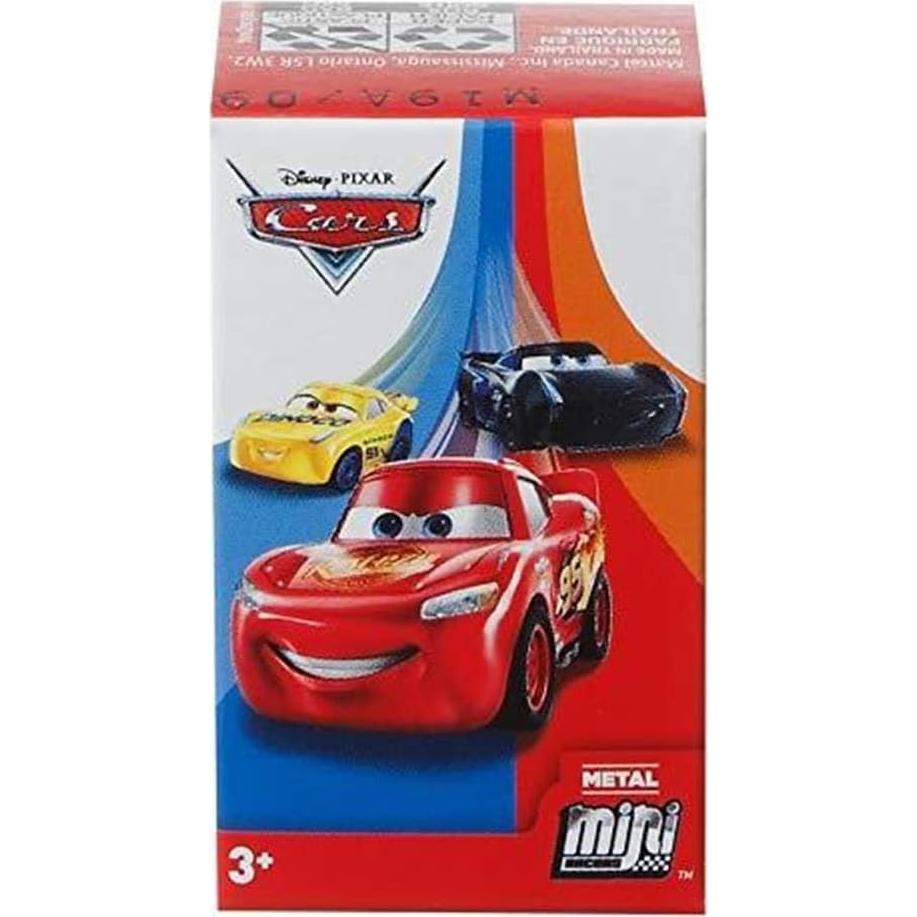 Mini Corredores de Metal Fundido Disney Pixar Cars - Paquete de 3