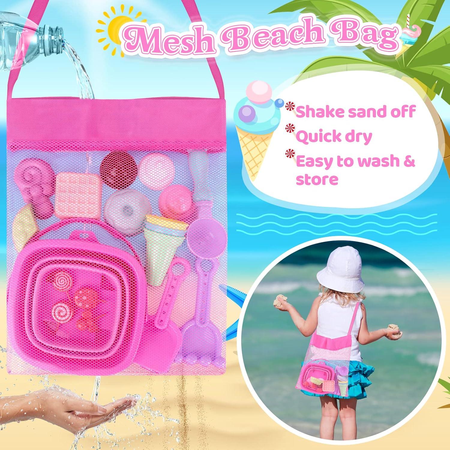 Juego de Juguetes de Playa Plegables Angeer 19 PCS para Niños