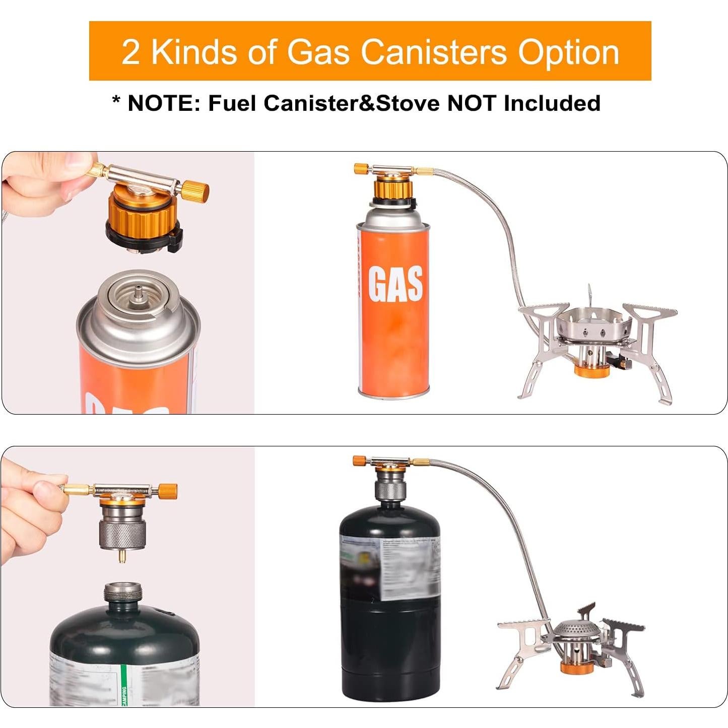 Adaptador de Estufa de Camping Sagafly Propano a Butano