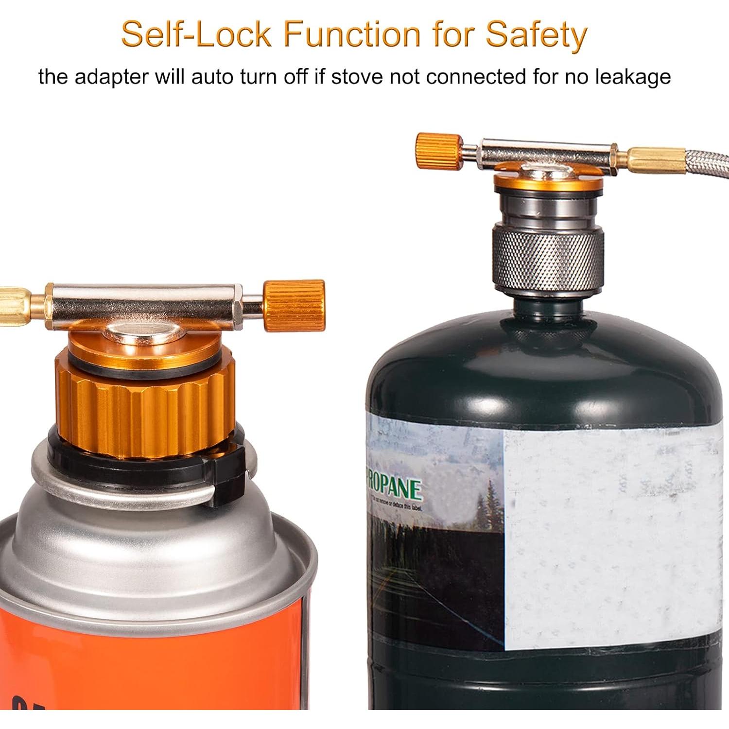 Adaptador de Estufa de Camping Sagafly Propano a Butano