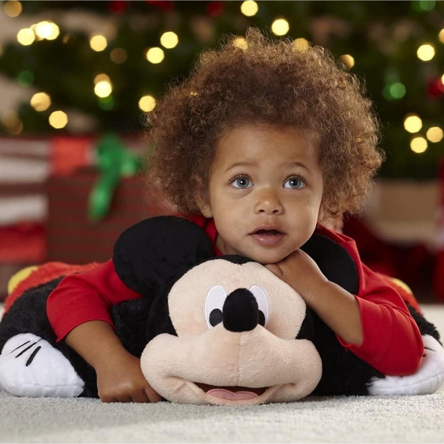 Pillow Pets Mickey Mouse 40 cm Peluche y Almohada