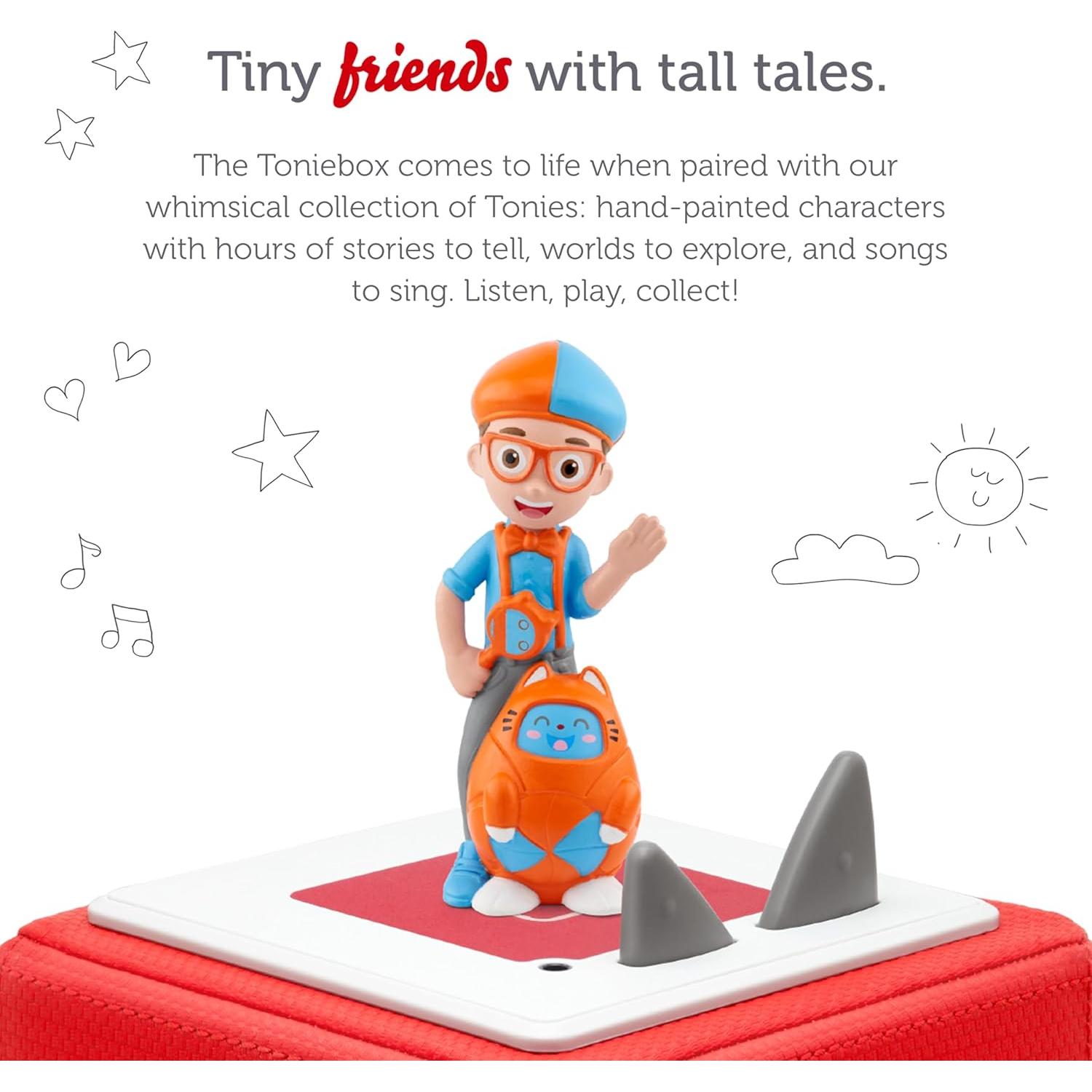 Figurita de juguete Blippi Tonies con 6 historias y 8 canciones