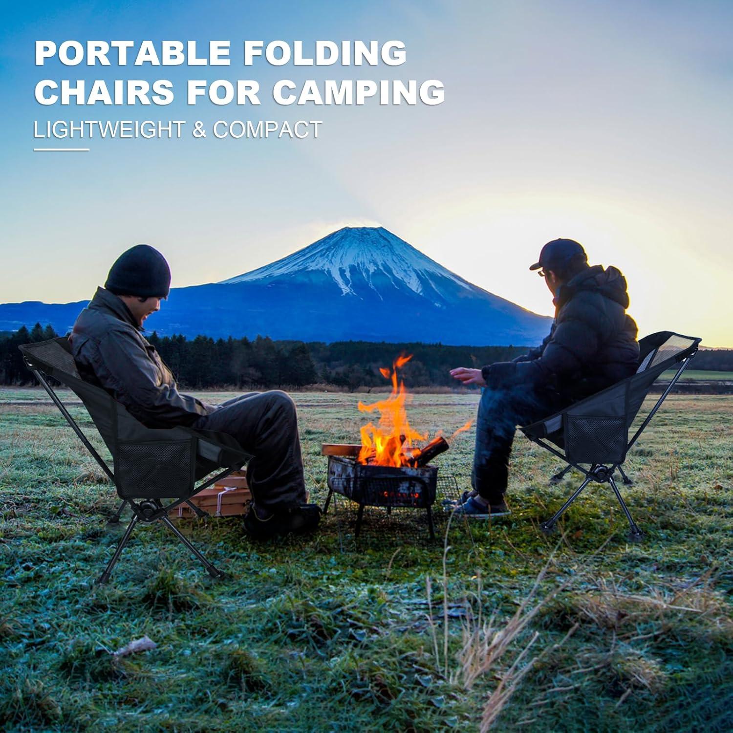 Silla de Camping Plegable HULKNPEW Ultraligera 1.57kg