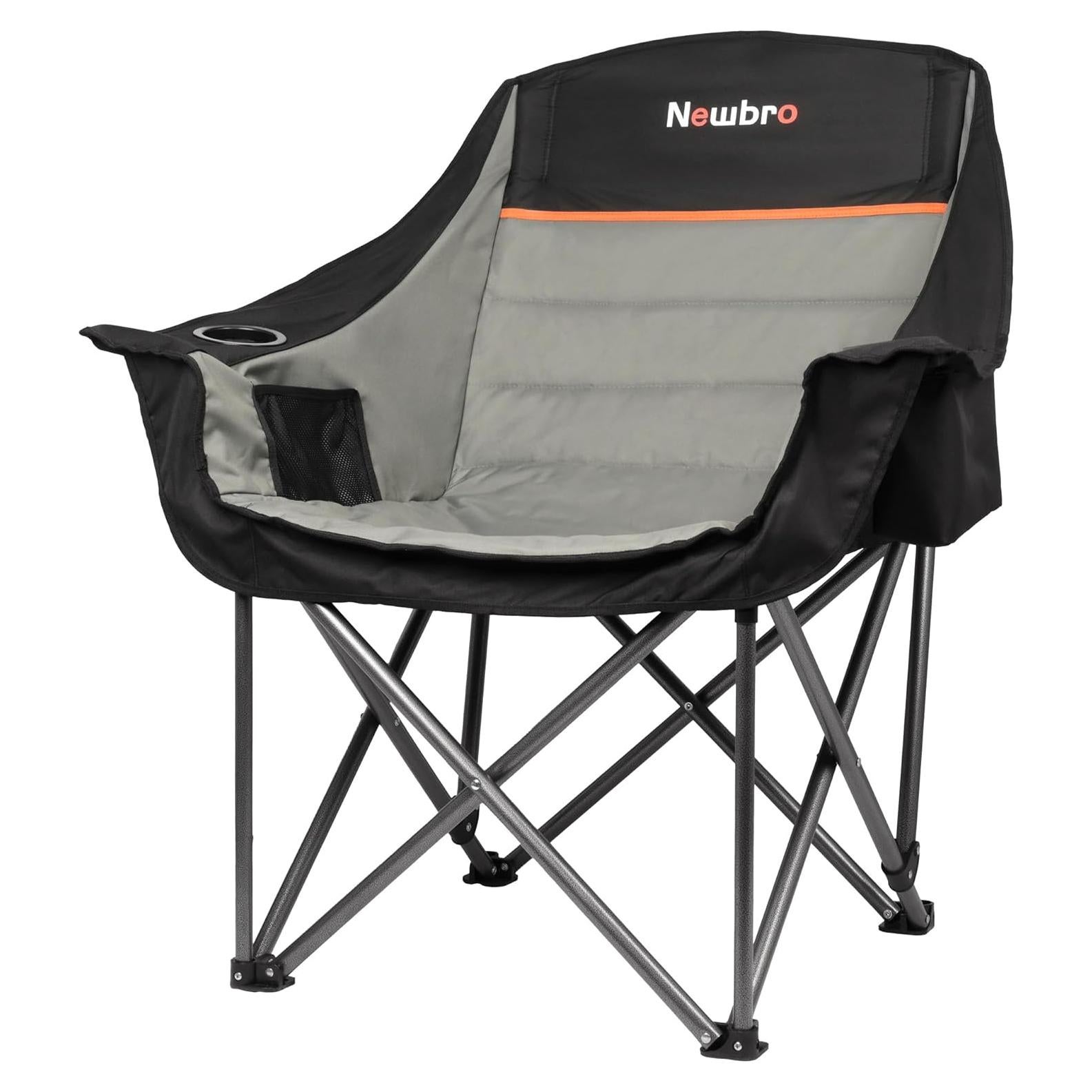 Silla de Camping Plegable Newbro XL con Enfriador 204kg