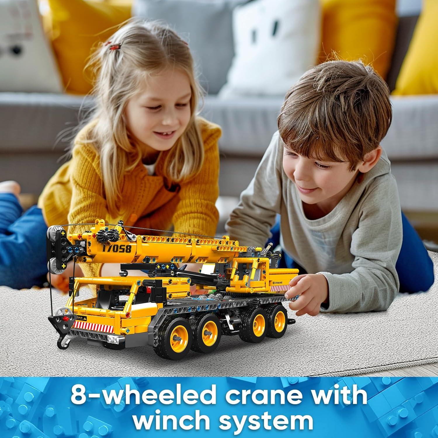 Mould King 17058 Kit de Grúa de Construcción 997 Piezas