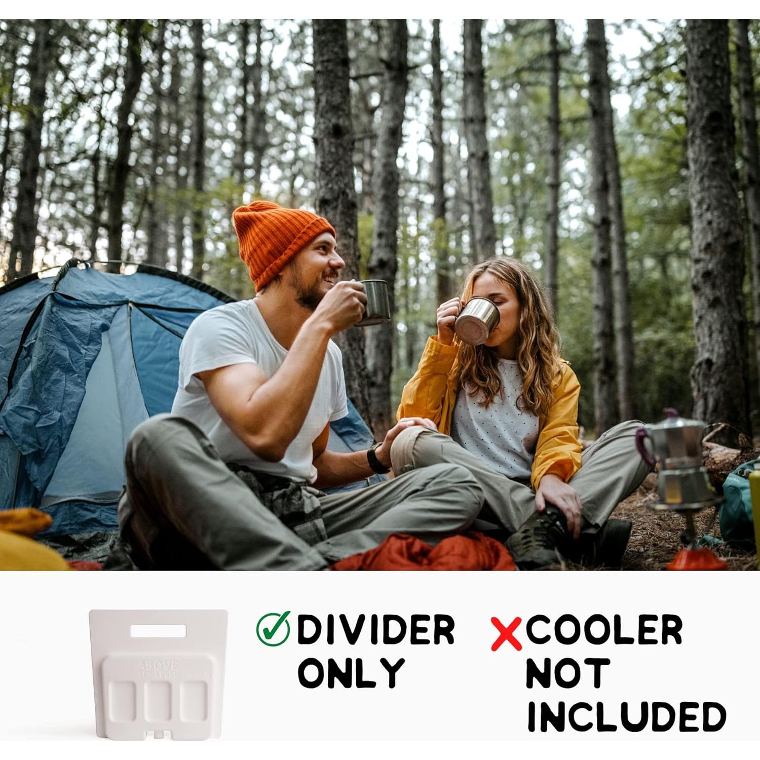 Divisor de Paquete de Hielo Above Sea Level para YETI 35/45