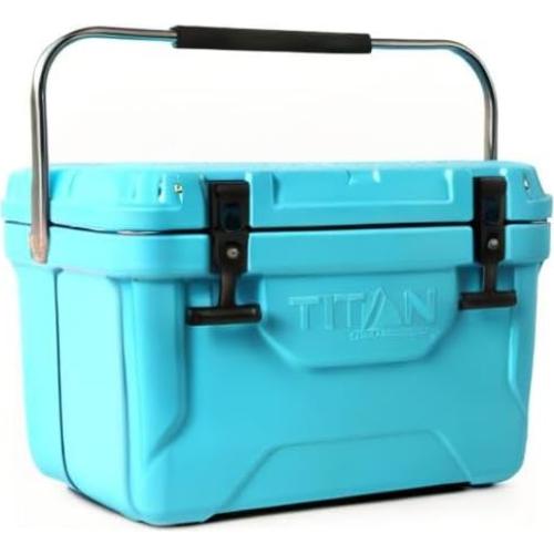 Hielera Titan 20Q Azul con Aislamiento Deep Freeze y Microban