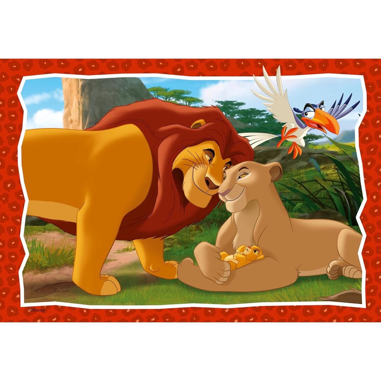 Rompecabezas Ravensburger El Rey León 2x24 Piezas Niños