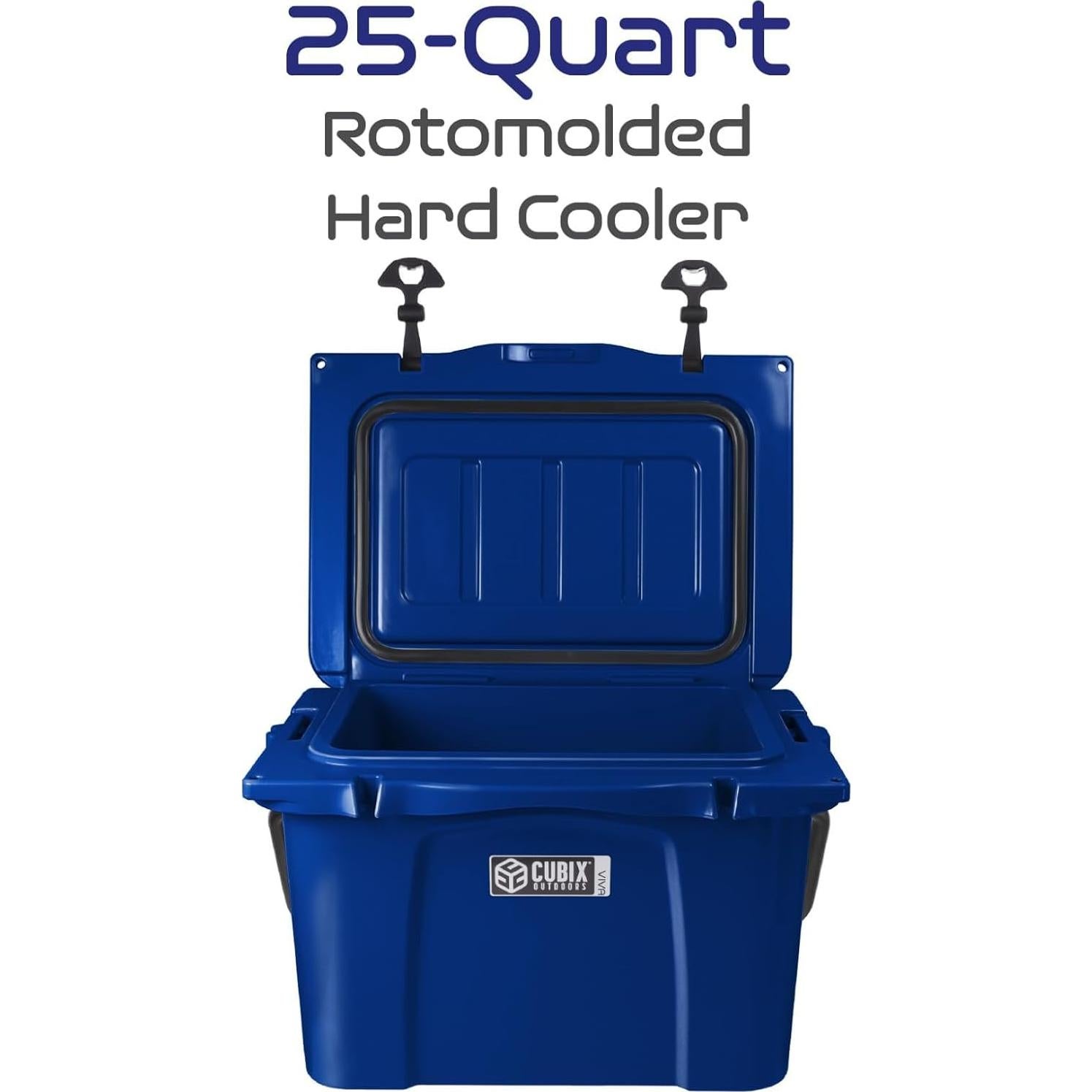 Enfriador Duro Portátil Cubix Outdoors 25QT Azul Cielo