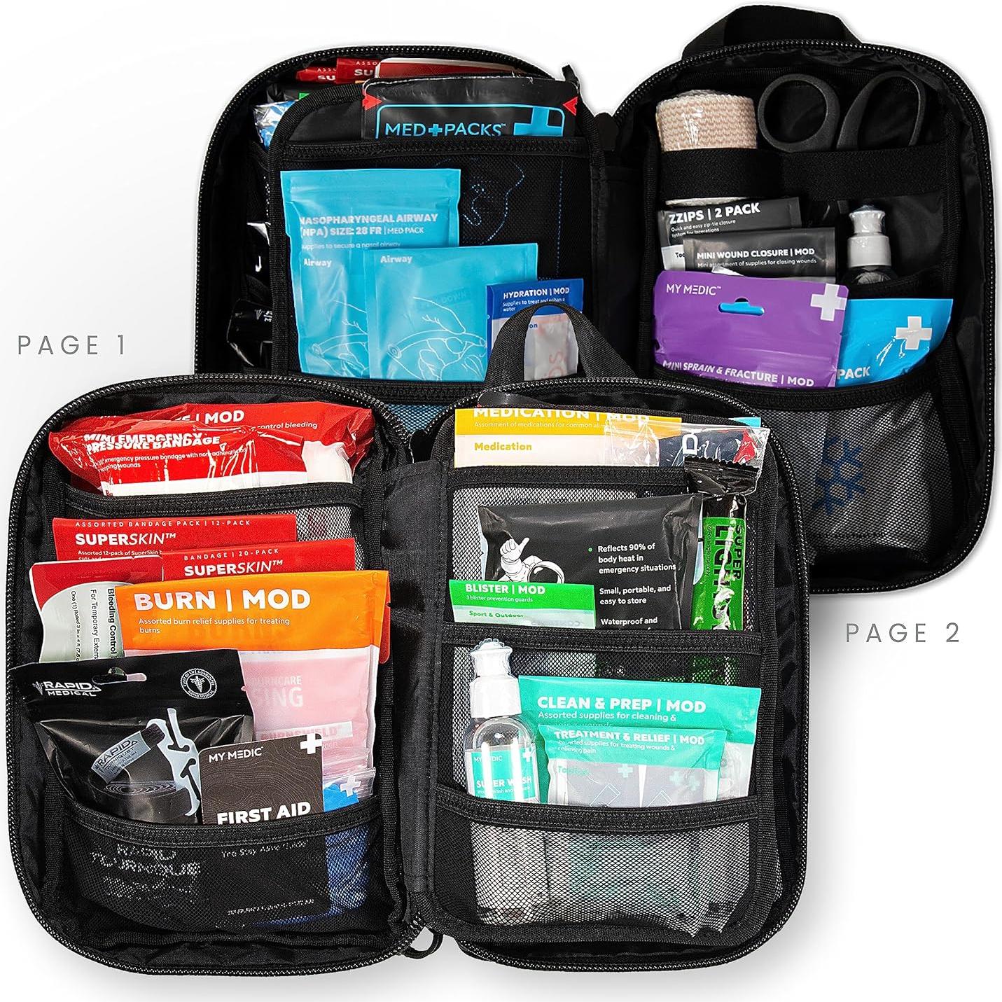 Kit de Primeros Auxilios MyFAK Estándar My Medic - 132 Artículos