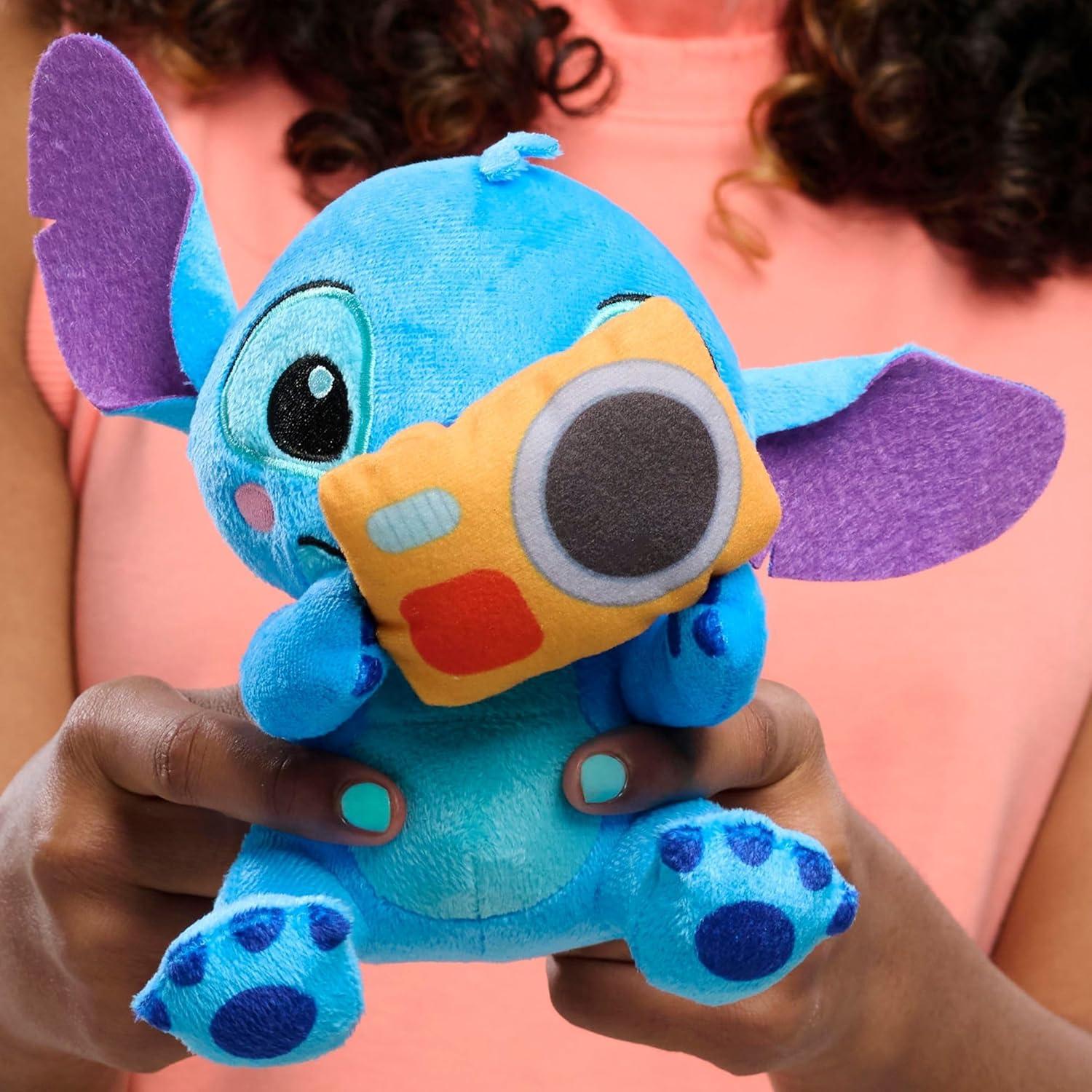 Peluche Disney Stitch con Cámara Just Play 17.78 cm