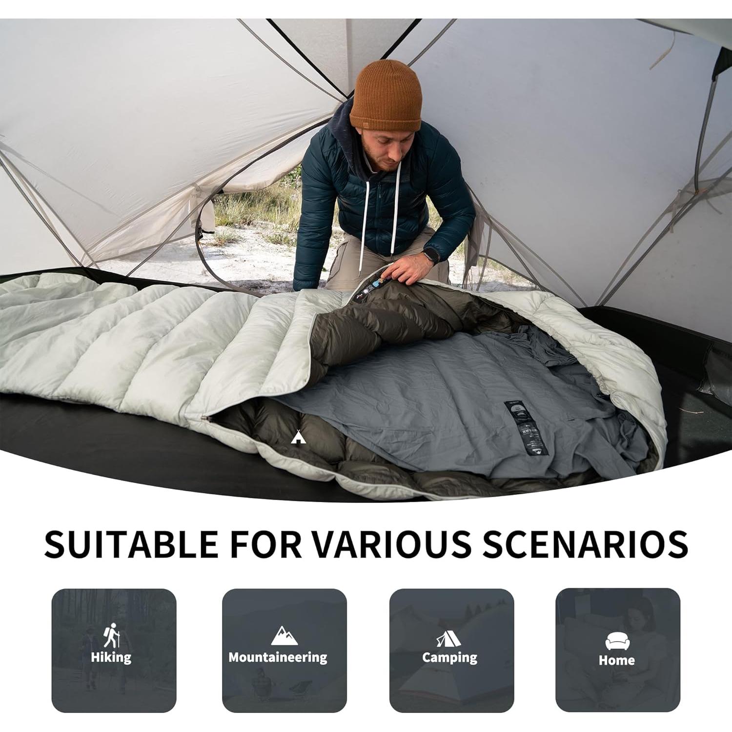 Forro de Saco de Dormir Naturehike ZY20 Ultraligero 127g