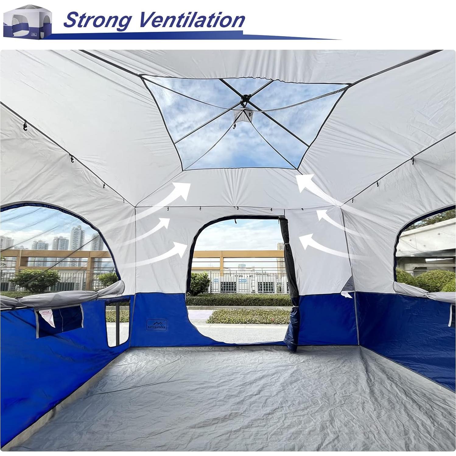 Tienda Interna KAMPKEEPER para Canopy 10x10, Azul Marino