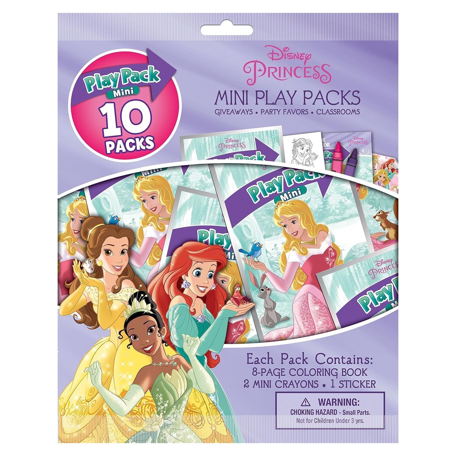 Paquete de Juego para Colorear Mini Princesas Disney Bendon