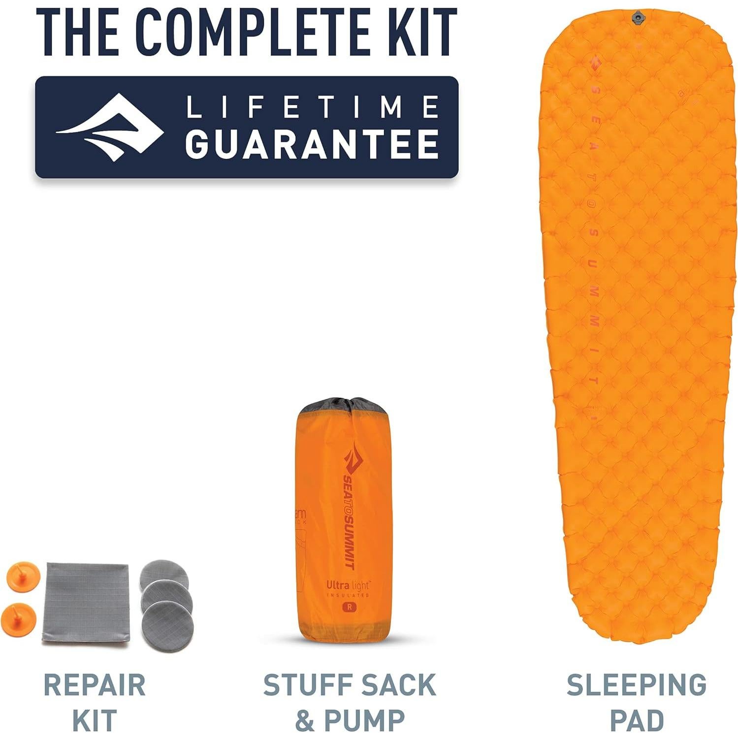 Colchón Inflable Aislado Ultraligero Sea to Summit X-Pequeño