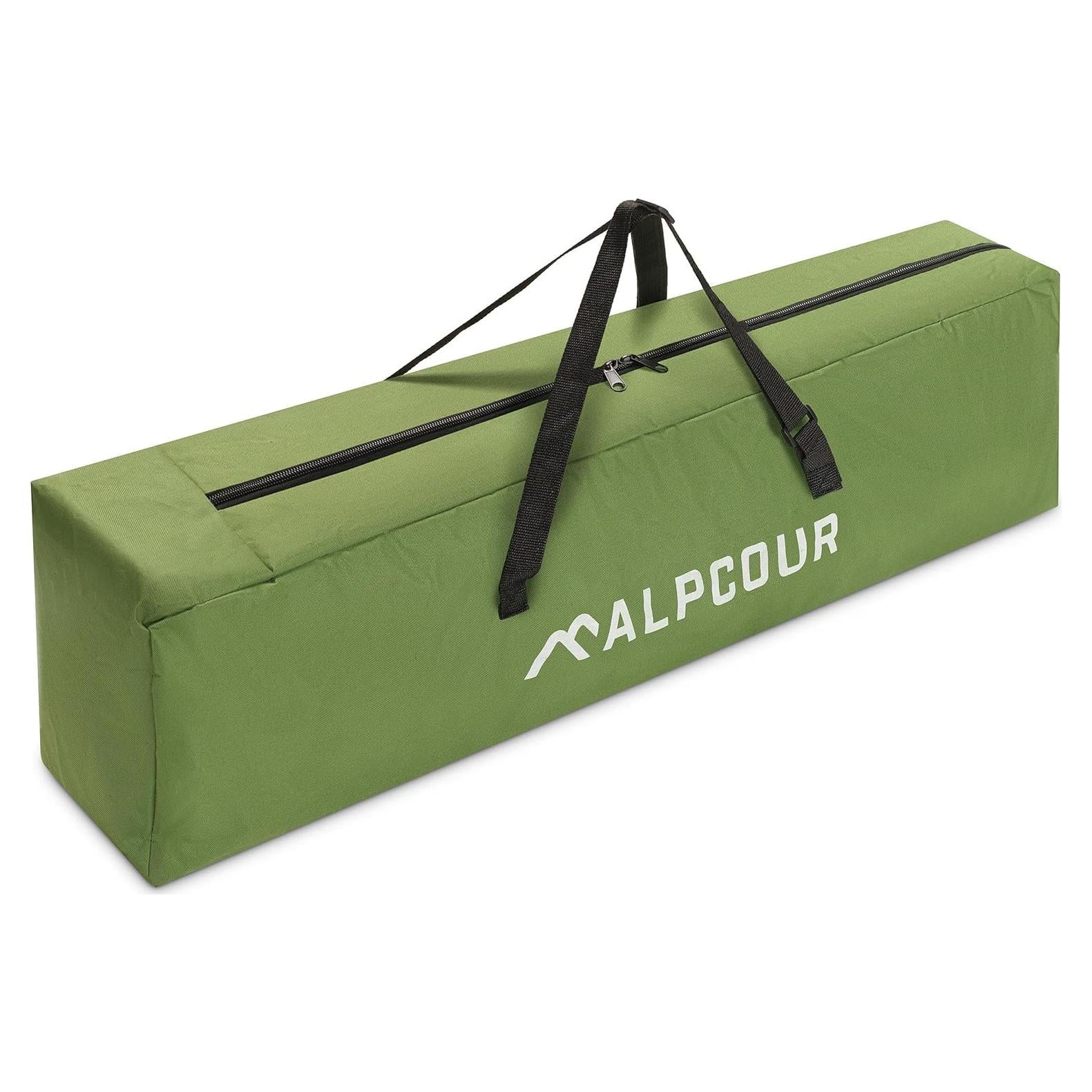 Bolsa de Cama Camping Alpcour Verde Militar 106.68 cm Resistente