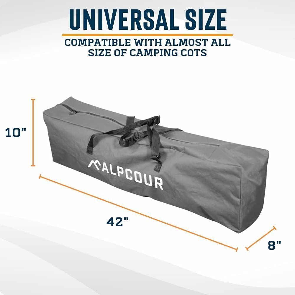 Bolsa de Cama Camping Alpcour Verde Militar 106.68 cm Resistente