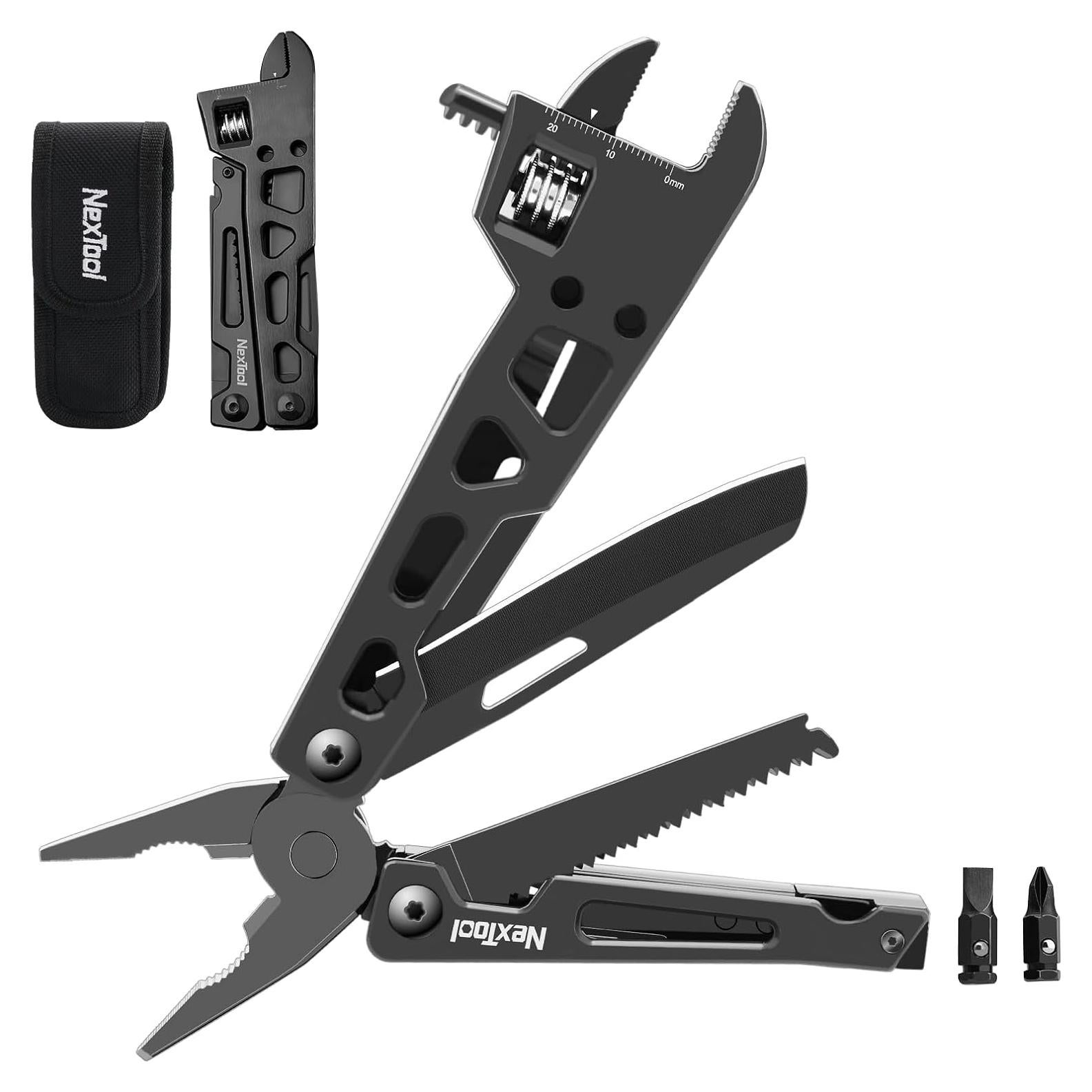 Multiherramienta 9 en 1 NexTool Llave Ajustable Acero Inoxidable